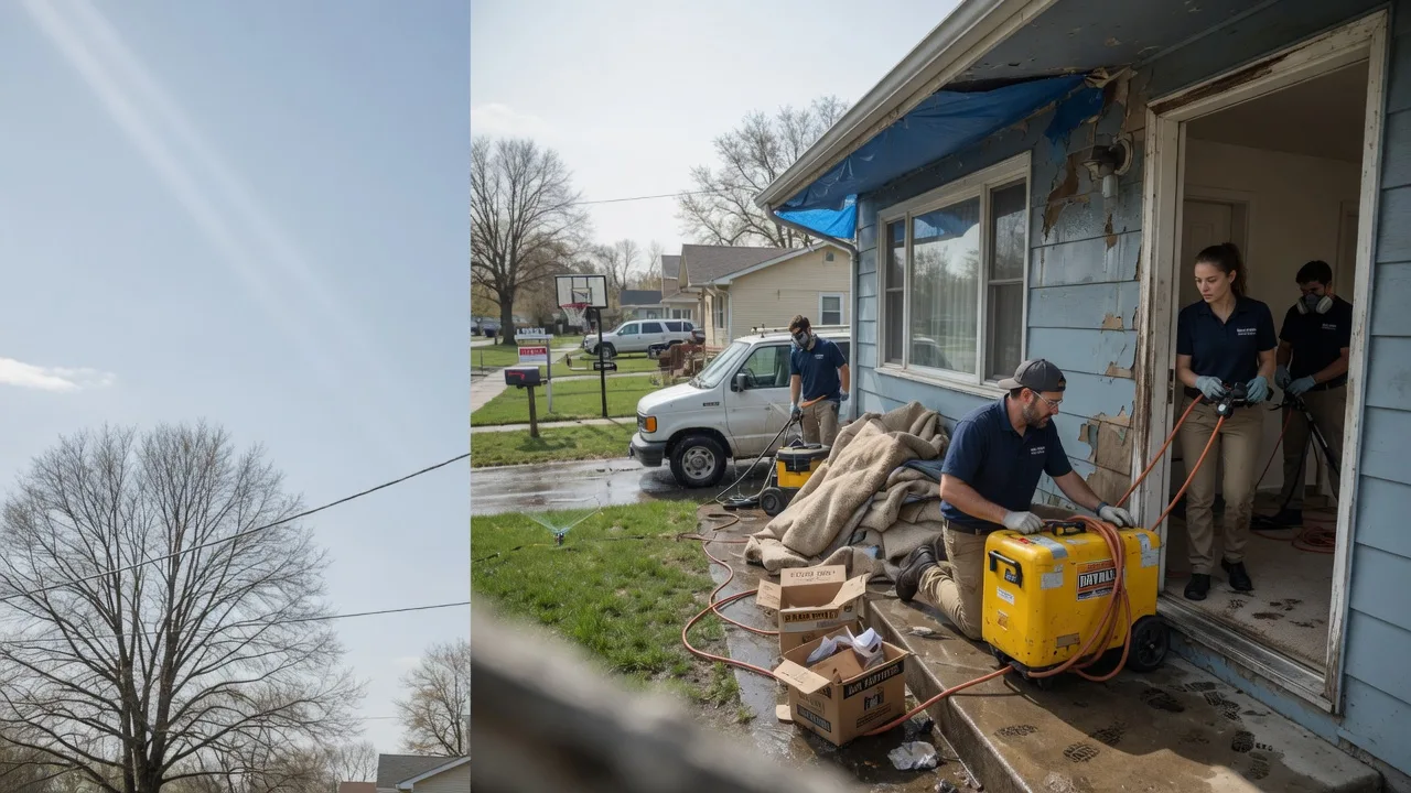 Basement Flood Cleanup in Belfast, TN near me